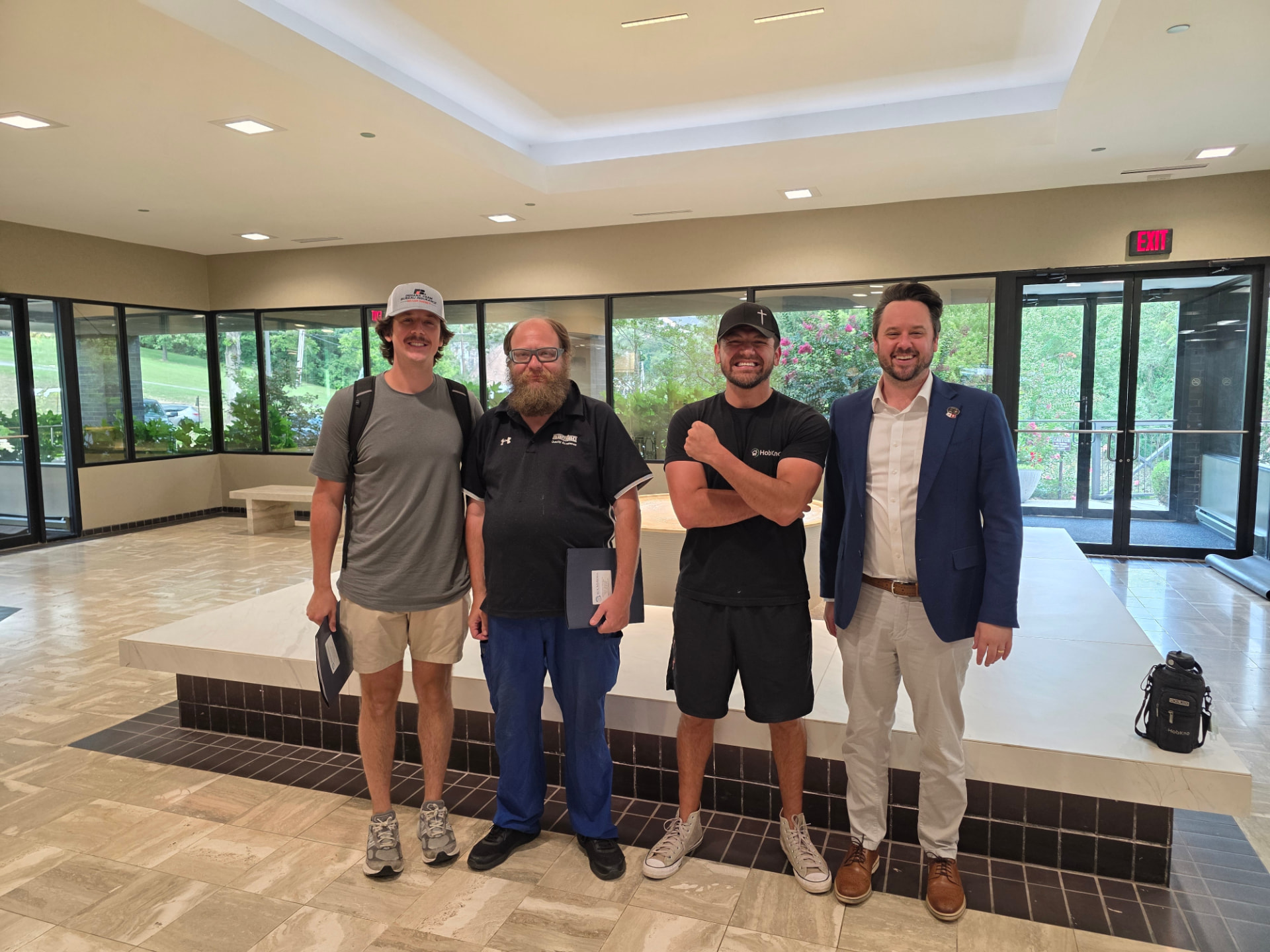 The Your Local Home Buyer Team crew after a closing in Louisville, Kentucky